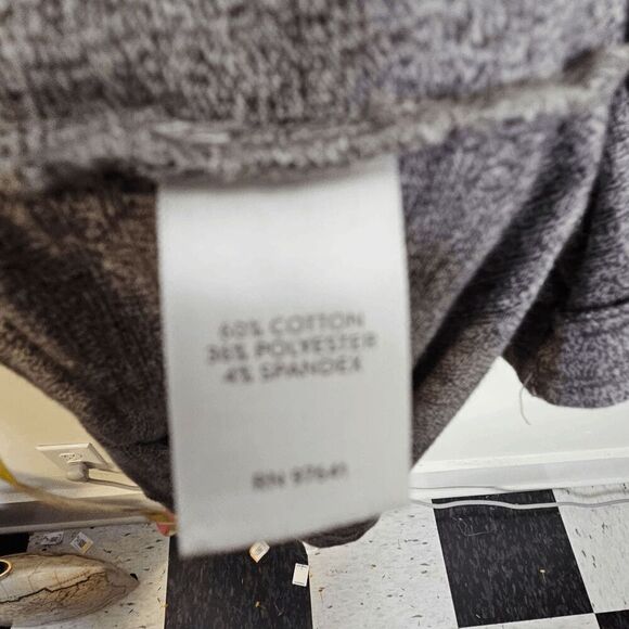 Pure Jill by J. Jill Cowl Neck Tunic Sweater Knit Dress Large Pockets Knee Lengt - Picture 3 of 4